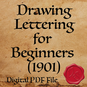 Linear Drawing & Lettering for Beginners (1901)