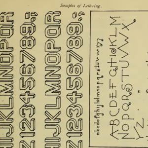 The Draftsman: A Chapter on Lettering (1905)