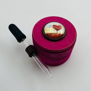 Wooden Inkwell