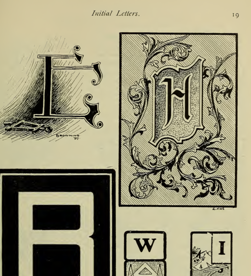 A Chapter on Lettering (1906)