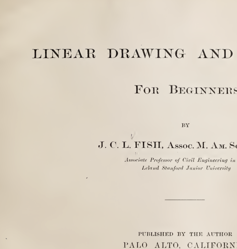 Linear Drawing & Lettering for Beginners (1901)